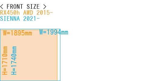 #RX450h AWD 2015- + SIENNA 2021-